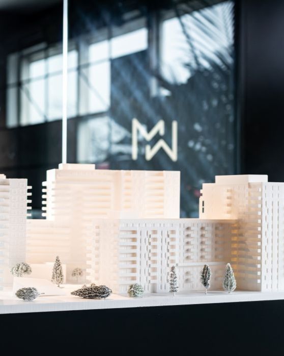 Architectural model and presentation maquette